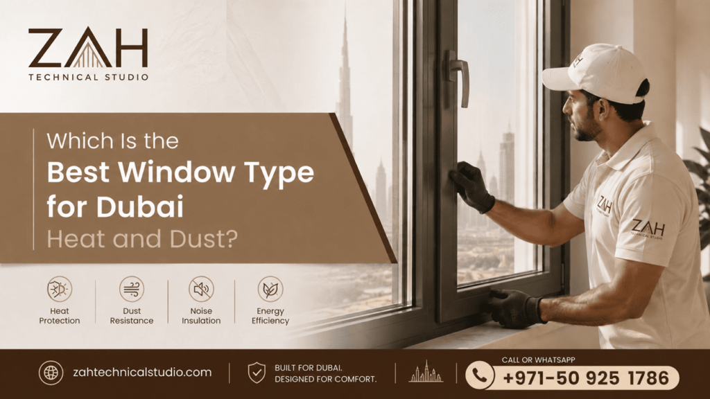 Which Is the Best Window Type for Dubai Heat and Dust?