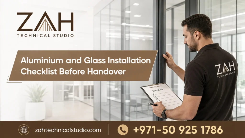 Aluminium and Glass Installation Checklist Before Handover