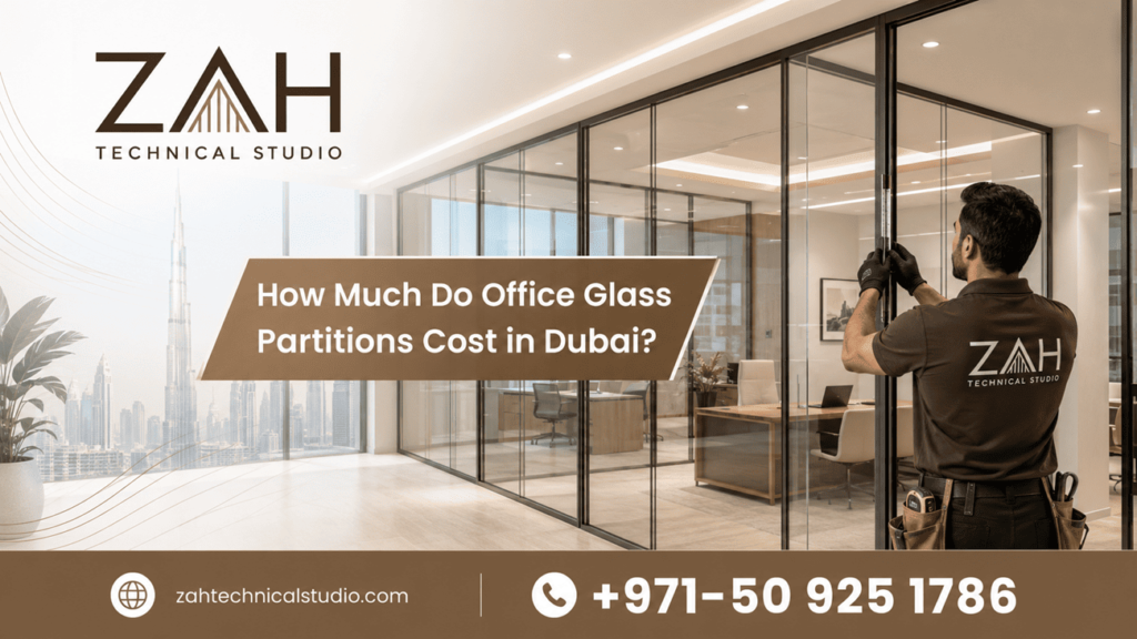 How Much Do Office Glass Partitions Cost in Dubai?