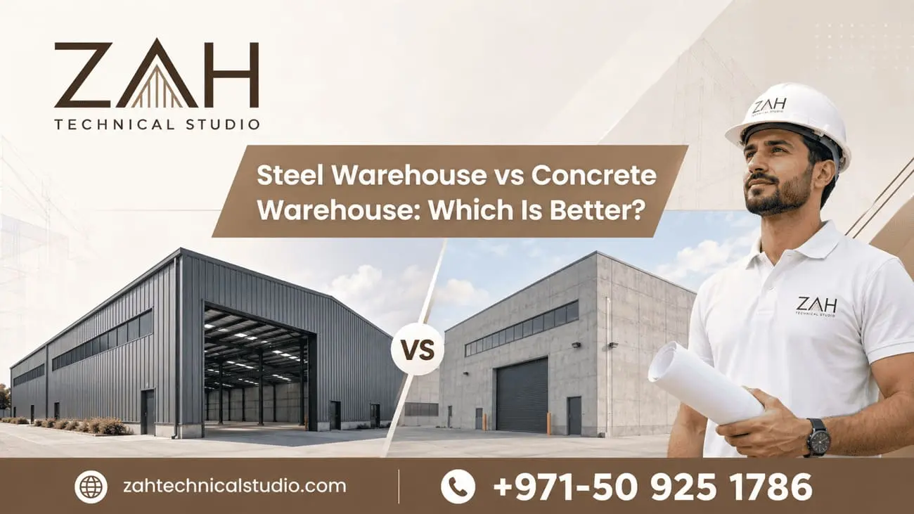 Steel Warehouse vs Concrete Warehouse Steel Warehouse vs Concrete Warehouse