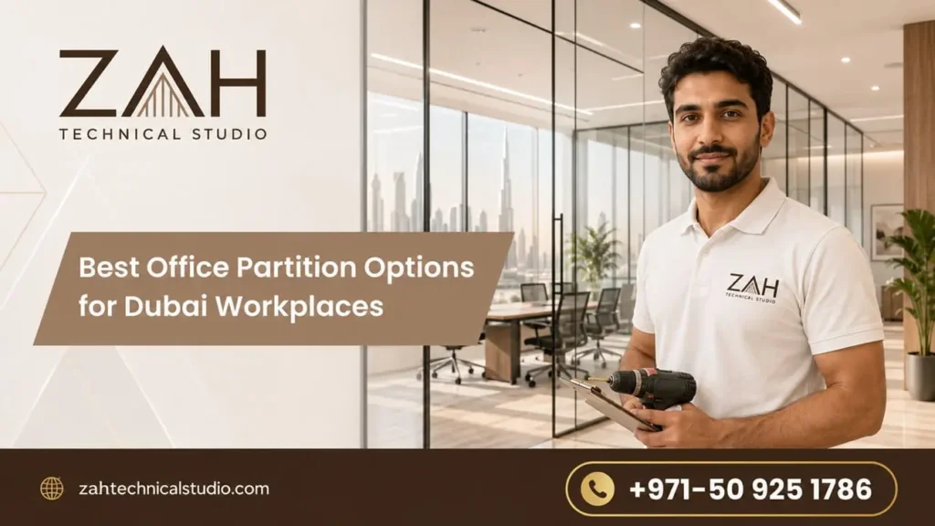 Best Office Partition Options for Dubai Workplaces