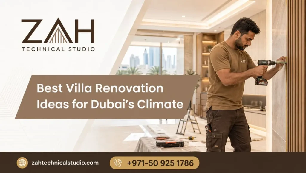 Best Villa Renovation Ideas for Dubai’s Climate