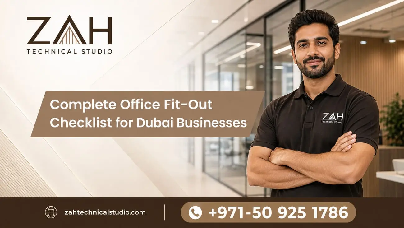 Complete Office Fit-Out Checklist for Dubai Businesses Complete Office Fit-Out Checklist for Dubai Businesses