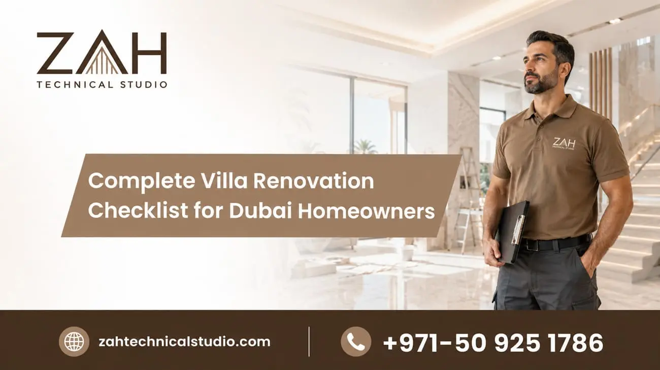 Villa Renovation Checklist for Dubai Homeowners