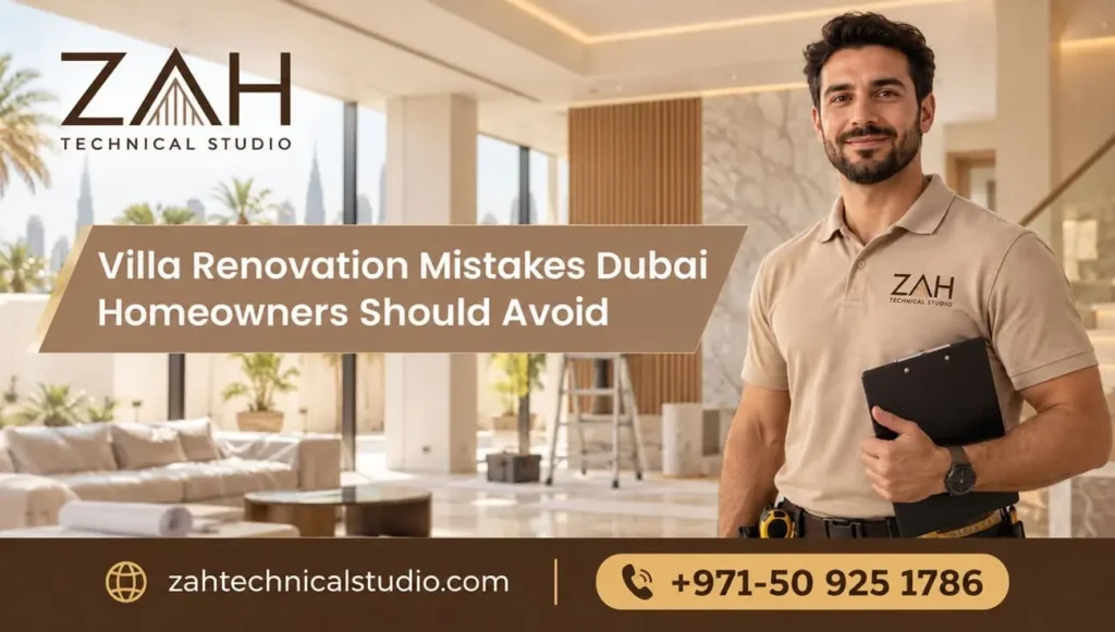 Villa Renovation Mistakes Dubai Homeowners Should Avoid