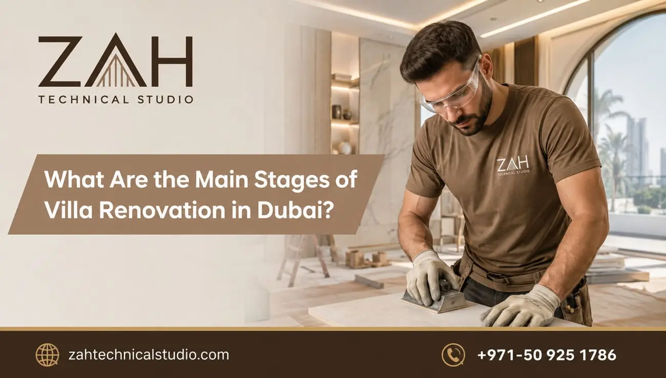 What Are the Main Stages of Villa Renovation in Dubai What Are the Main Stages of Villa Renovation in Dubai