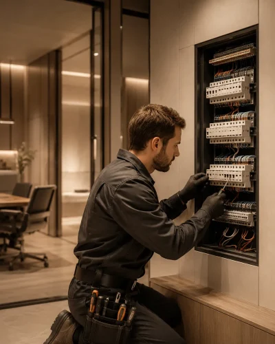 Electrical works