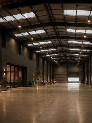 Industrial sheds