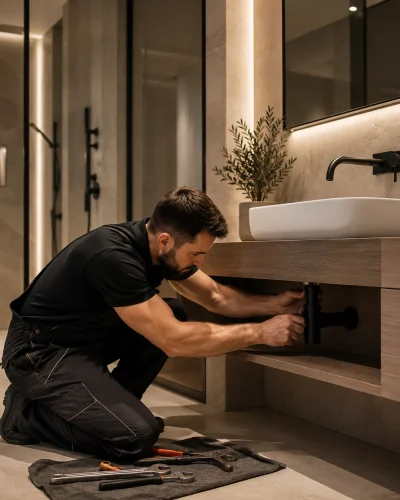 Plumbing works