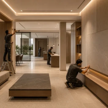 finishing works finishing works