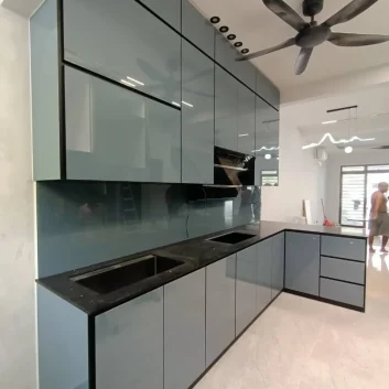 kitchen aluminium work