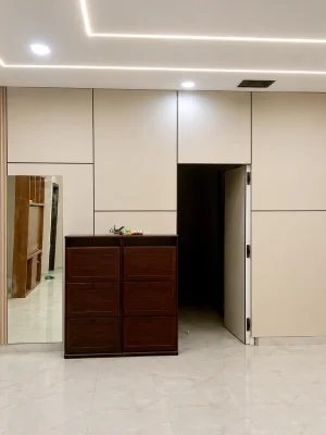 villa interior wall and floring
